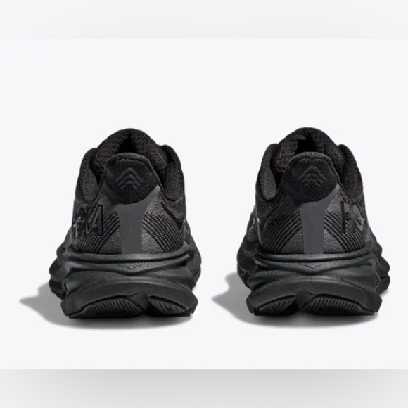 Hoka Clifton 9 Women's Running Shoes Black Size 8B Lightweight Sneakers - Picture 5 of 12